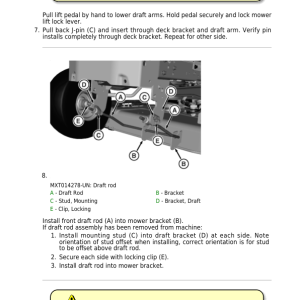 John Deere X570 X580 X584 Riding Lawn Tractors Repair Manual