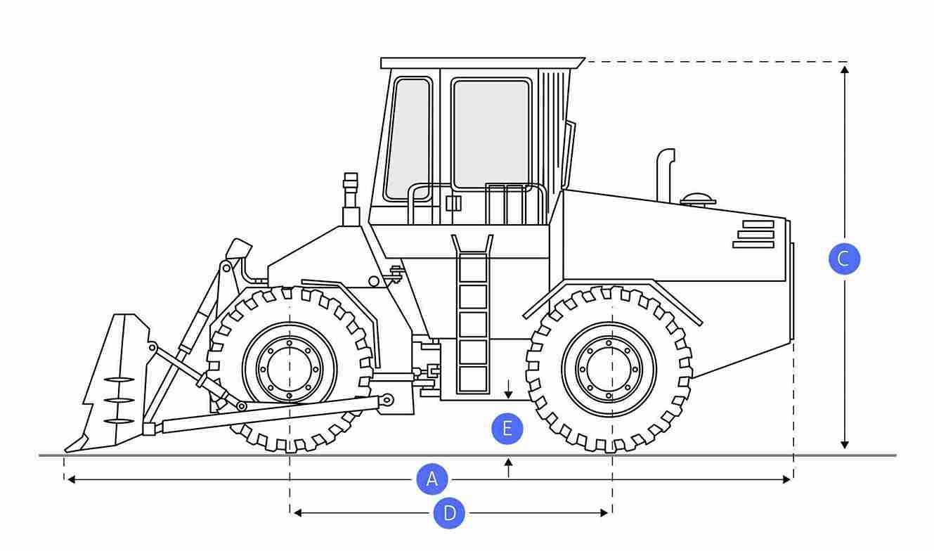 Komatsu WD420 3 Wheel Dozer Service Manual