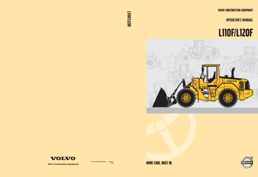 L120D Volvo Wheel Loader Operator's Manual - PDF Download
