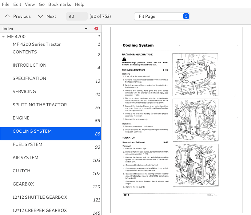 Cat Repair Manual (PDF) Massey Ferguson MF 4235 4240 4243 Repair Service Manual
