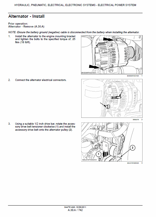 New Holland T7.170 Tractor Service Repair Manual