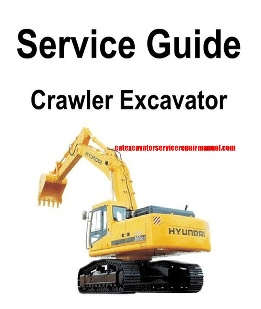 Hyundai R160LC-7 Excavator Service Manual