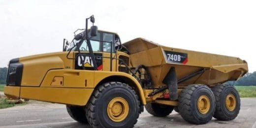 Caterpillar Cat 740B Ejector Articulated Truck Prefix L4F Service Repair Manual