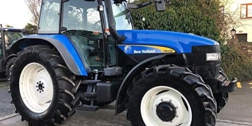 New Holland Tm120 Tractor Master Illustrated Parts List Manual Book