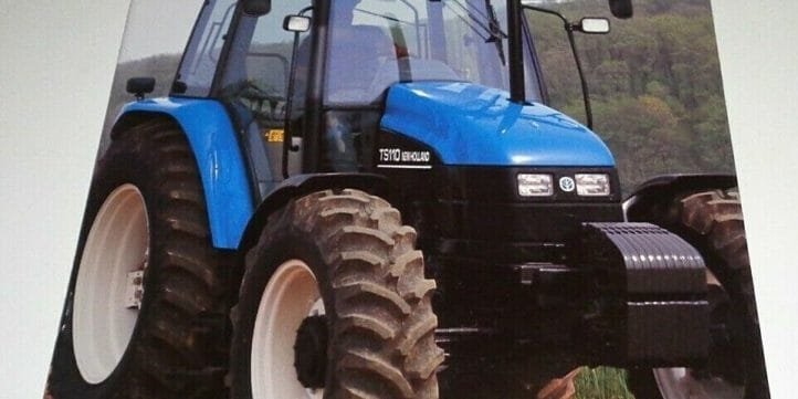 New Holland Ts90 Ts100 Ts110 Tractor Parts Catalog Manual