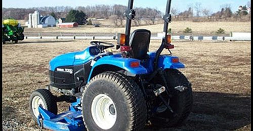 New Holland Tc25 Tc29 Tc33 Tractor Operators Manual