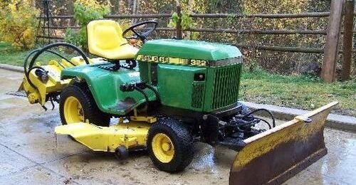 John Deere 322 To 430 Lawn Garden Tractors Technical Manual