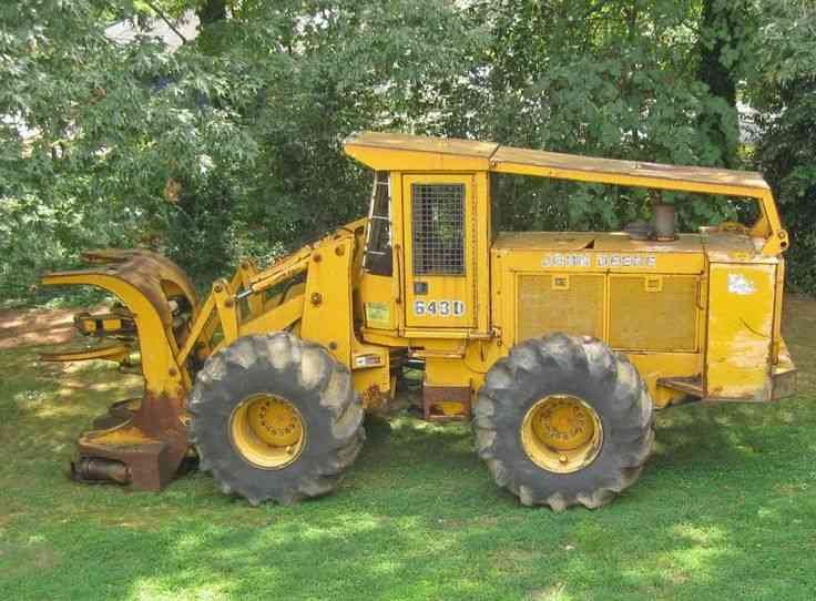 John Deere 643 Wheeled Feller Bunchers Operation and Test Manual TM1424