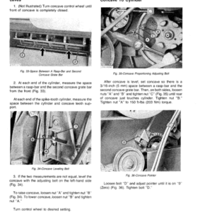 John Deere 6600, 6600 Side Hill, 7700 Combines Repair Technical Manual