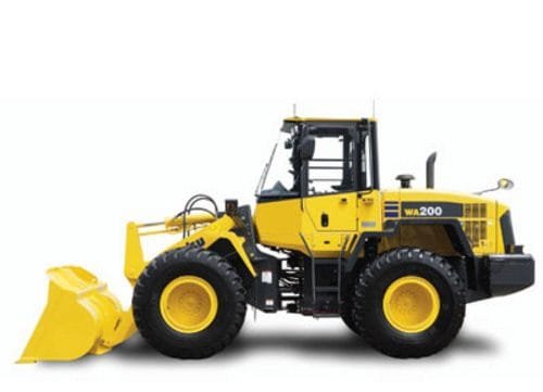 Komatsu wa200 pz 6 wheel loader service repair manual