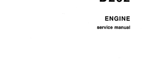 New Holland D262 Engine Service Repair Manuals